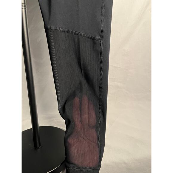 Nike Pro Leggings Women’s XL NWT Black Mesh Panel Training Tights - Picture 4 of 6